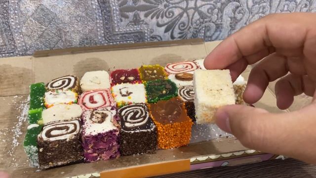 Рахат лукум ассорти 800 гр турецкие восточные сладости в подарок