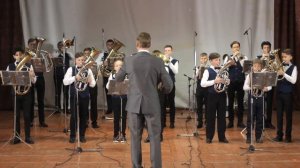 Детский образцовый духовой оркестр - "Старый марш" (автор Л. Лядова)