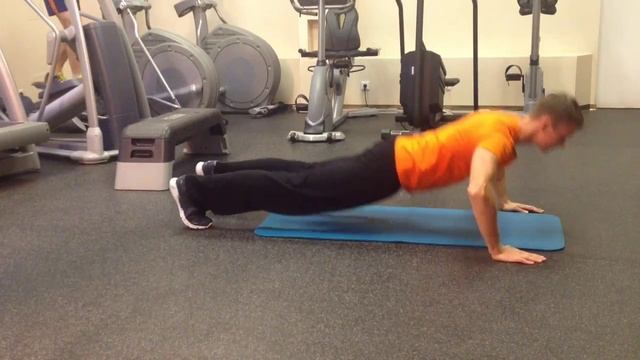 Отжимания от пола. смотреть онлайн