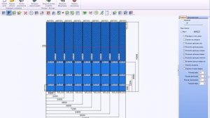 Алюминий ТАТПРОФ. Витраж МП-50 (ТП-50300)