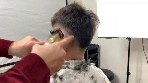 Мужская стрижка низкий Фейд ￼