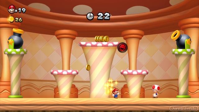 Small Super Mario Bros. U 2 - World 2 - Walkthrough смотреть онлайн