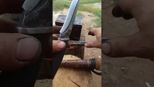 Нож кованый 65г сталь смотреть онлайн