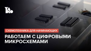 Учимся использовать цифровые микросхемы | Схемотехника для начинающих №6