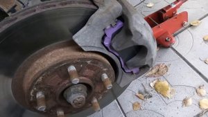 Замена колодок на мицубиси асх