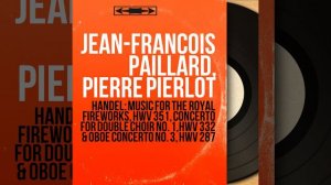 Oboe Concerto No. 3 in G Minor, HWV 287: I. Grave