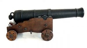 Звук стрельбы Пушки 18 века. 18th century cannon firing sound.