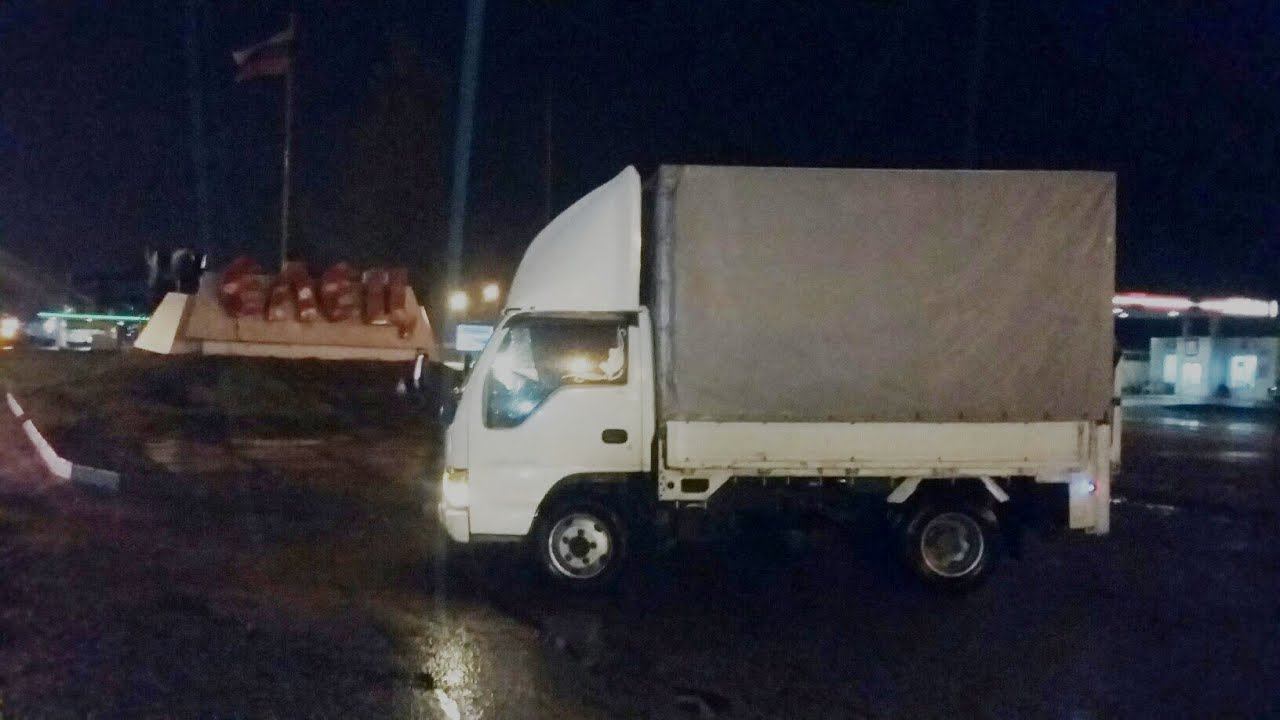 Поездка в Санкт - Петербург. 4 часть. (Ночная поездка по трассе М4 Дон) Перевозчик РФ