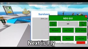 ROBLOX Script Showcase #33 - NDS GUI (Natural Disaster Survival GUI)