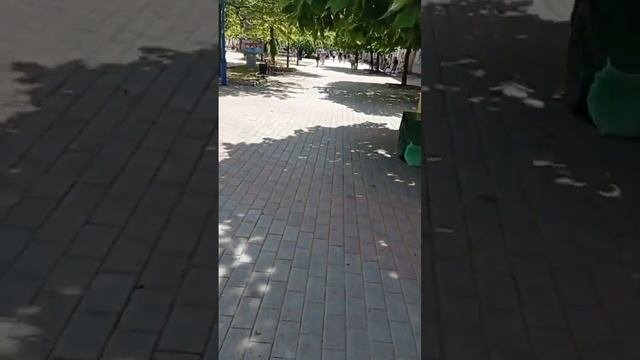 Бердянск сейчас, прогулка с ближней горы к морю