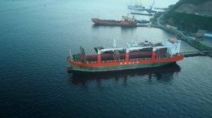 Эгершельд, Владивосток, полуостров Шкота с высоты, FIMI X8 SE, 4K video