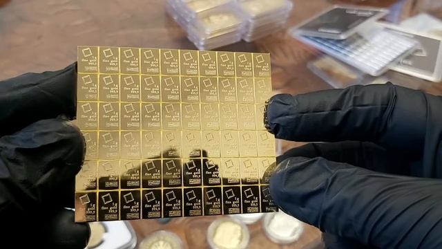 Золотой слиток 100г Valcambi - Mint Rosenberg смотреть онлайн