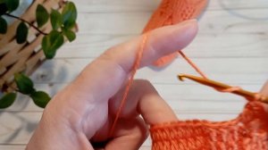 Красивые ажурные следки крючком ! Рельефный узор , пышные столбики ! Схема узора !