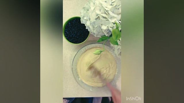 Черничный пирог! Просто и вкусно!?