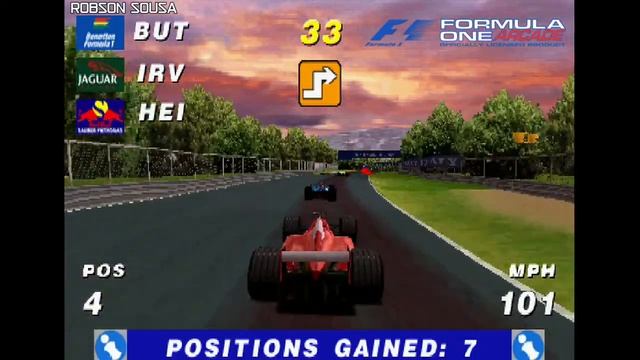 Formula 1 Arcade [PS1]  (Monza) Ferrari