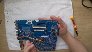 Ноутбук ACER TraveIMate P278-M-P57H. Разбор, осмотр, сборка. Часть 2.