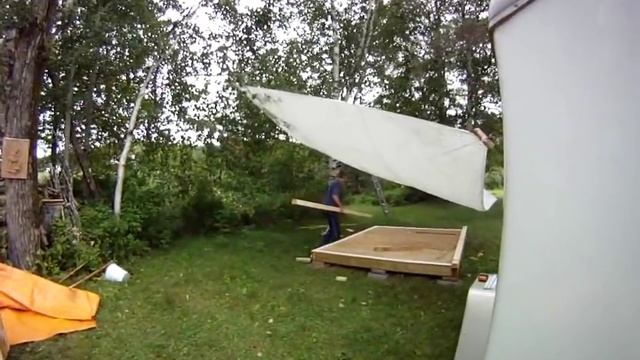 Building an Outdoor Square Timber Sauna смотреть онлайн