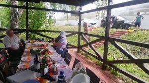 Ч 1 Шашлык из Свинины Шеи и Карбонада, Купаты на БО Чистые пруды Пензенской области 18 июня 2022 г.