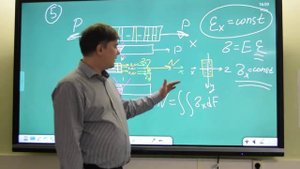 Осевое растяжение (сжатие). Гипотеза Бернулли. Напряжения в поперечном сечении. Условие прочности.