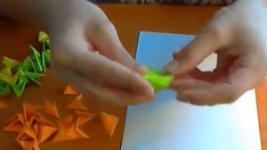 Модульное оригами РЫБКА