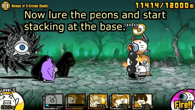 The Battle Cats - NEO-Darkness Heaven: Revenge of B-Cyclone (Bronze Cat Awakens) смотреть онлайн