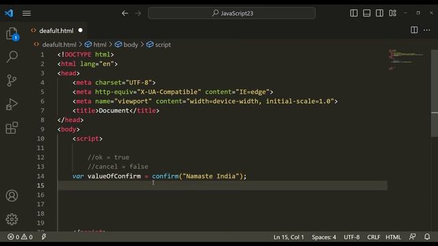 JavaScript Confirm Box | Tutorial For Beginners in Hindi  || Adisma