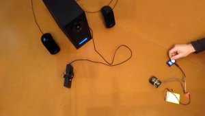 Передача звука с помощью лазера (Laser sound transmission)