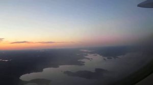 View over lovely Hisingen Island, Göteborg, before landing in Landvetter Airport RW-21.