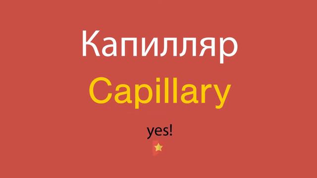 Капилляр по-английски смотреть онлайн