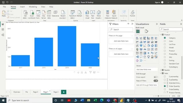 4.22. Tooltip Page in Power BI (short)| Power BI for Everyone | Designed for the complete beginner