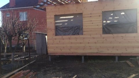 каркасный дом