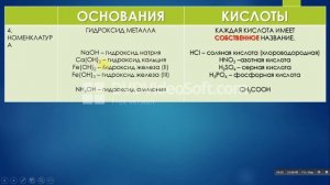 химия 8кл "Гидроксиды"