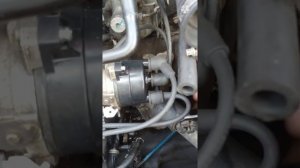 Daewoo Matiz 0.8l установка трамблера и диска для оптического датчика (установка бегунка)