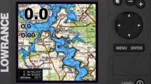 Карта глубин Истринского водохранилища SonarHD для Lowrance