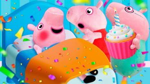 Джордж заболел на свой День Рождения! Свинка Пеппа игрушки — Детское видео