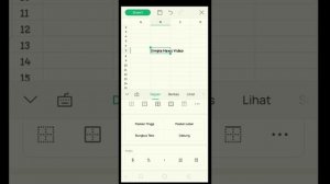 Cara Membuat Tulisan di Excel Menjadi Dua Baris Menggunakan Aplikasi WPS Office | #SimpleNewsVideo