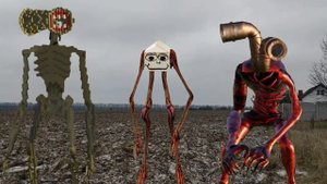 Сиреноголовый Картун Дог Лампоголовый Гренни Великая Мать Мегафон Все МОНСТРЫ SCP