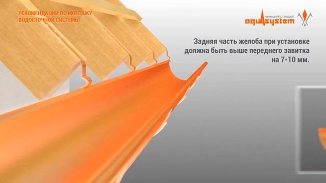 Монтаж водосточной системы металл Аквасистем Водосточные системы Aquasystem. Инструкция по монтажу