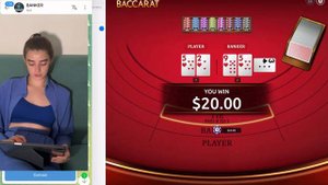 300$ за 30 минут! Проверяю стратегию по игре в баккарат онлайн