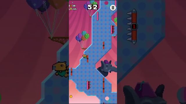 пытаюсь побить рекорд в игре обезьяна