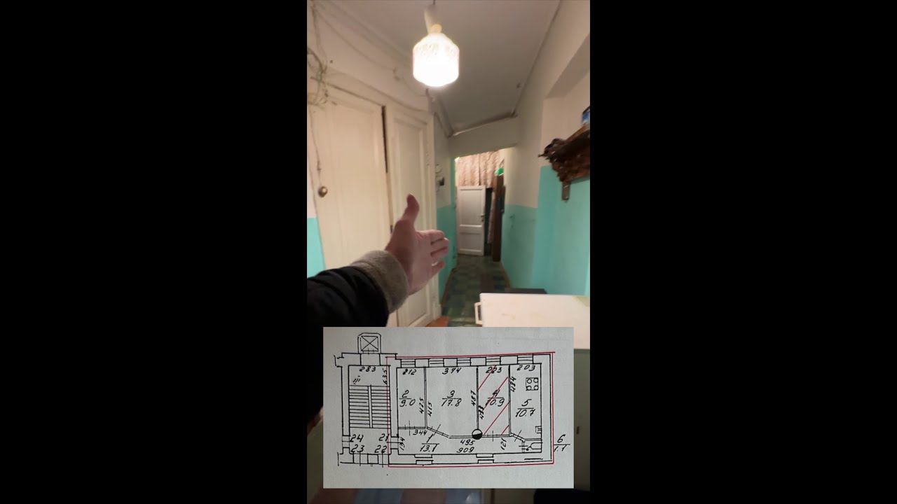 Продажа трехкомнатной квартиры в Василеостровском районе (СПб). Старый фонд, бывшая коммунальная кв. смотреть онлайн