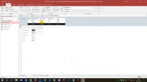 MS Access 2016: Create a Form with List as Filter and SubForm