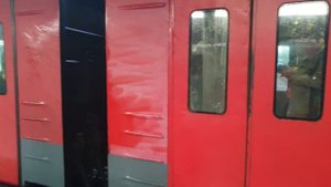 "Кософарик"! Электропоезд ЭД4М-0437