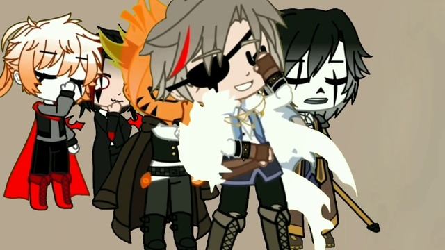 Косплей персонажей UT на GI |Genshin Impact + Undertale| Чжун Ли, Чайлд, Дилюк, Кейа | Оригинал смотреть онлайн