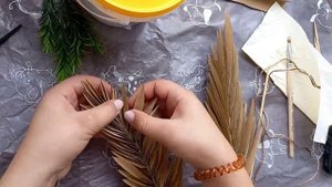 Пальмовые Листья из бумаги своими руками | 4 варианта | DIY из Крафтовой бумаги