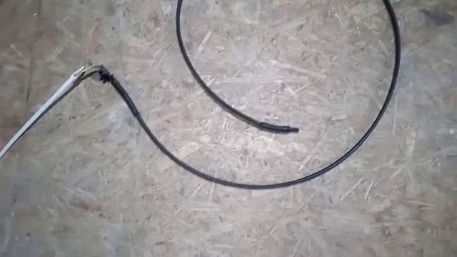 Снова замерзла вода в трубе на входе в дом. Монтирую греющий кабель. смотреть онлайн