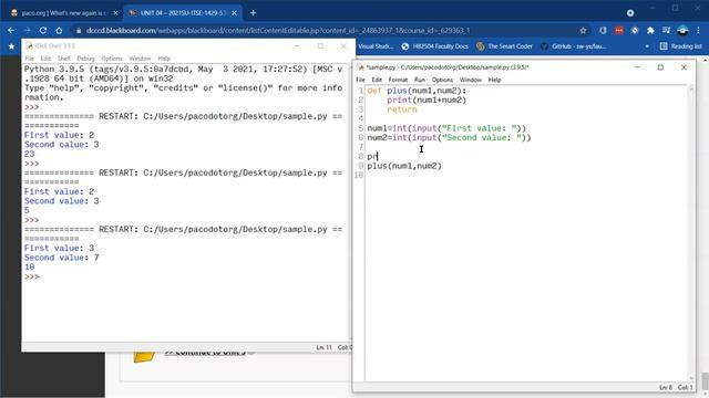 Use functions in Python to to create a calculator that adds, subtracts, divides and multiplies смотреть онлайн
