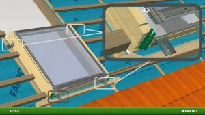 Монтаж мансардного окна FAKRO FDY-V Duet proSky