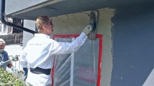 Stucco and paint the same day, Rapid Set Stucco patch