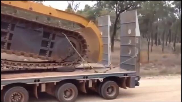 Самый большой в мире грузовик в мире, экстремальные автоперевозки - перевозка негабарита, тяжеловес